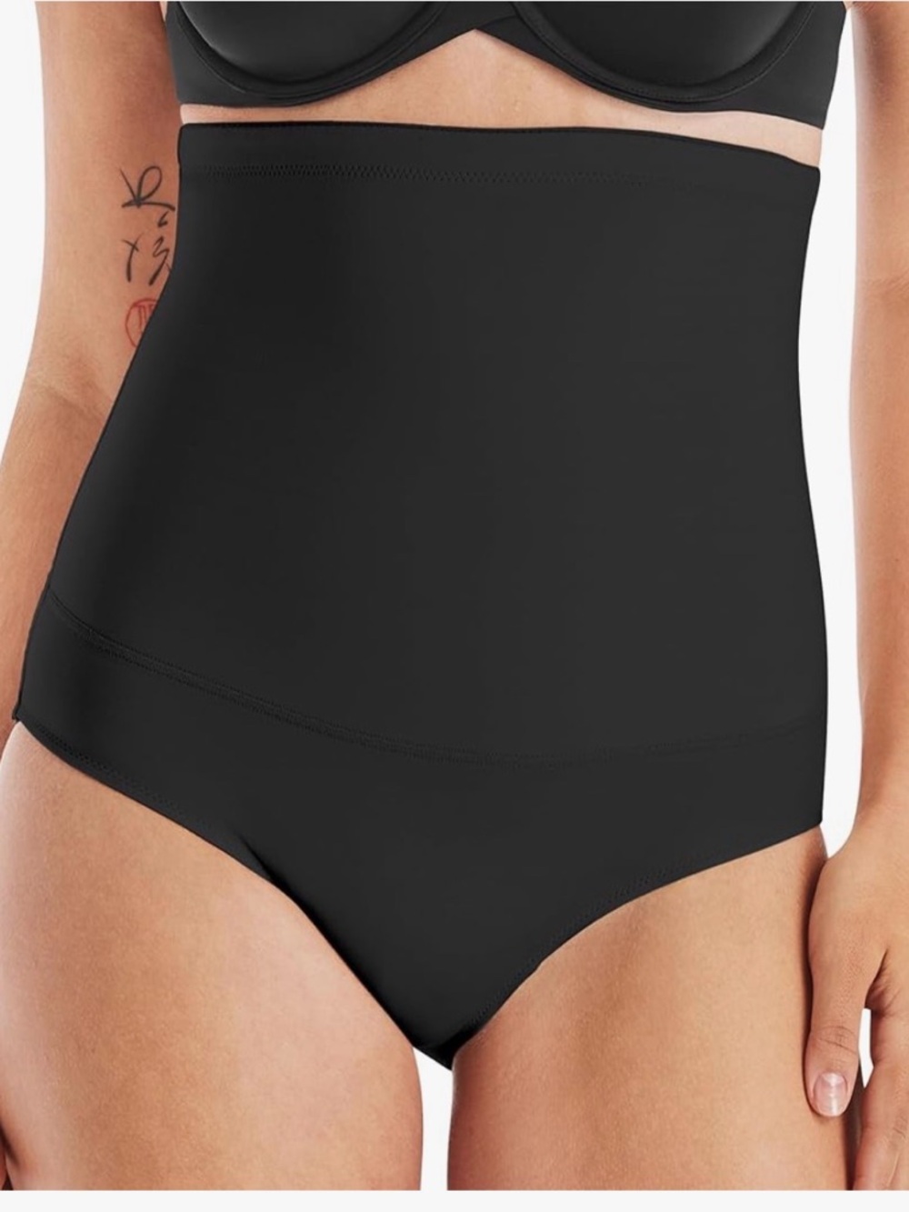 Maidenform High-Waist Sculpting Brief in Black